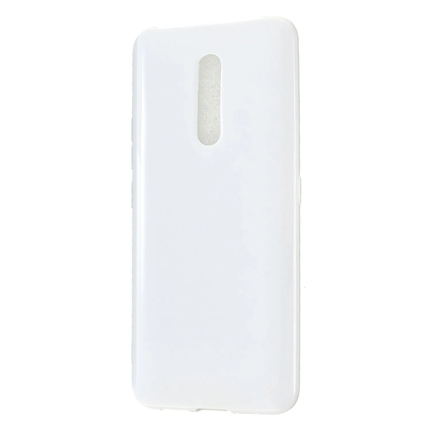 For VIVO X27 / VIVO X27 Pro Cellphone Cover Anti-scratch Dust-proof Soft TPU Phone Protective Case  Milk white