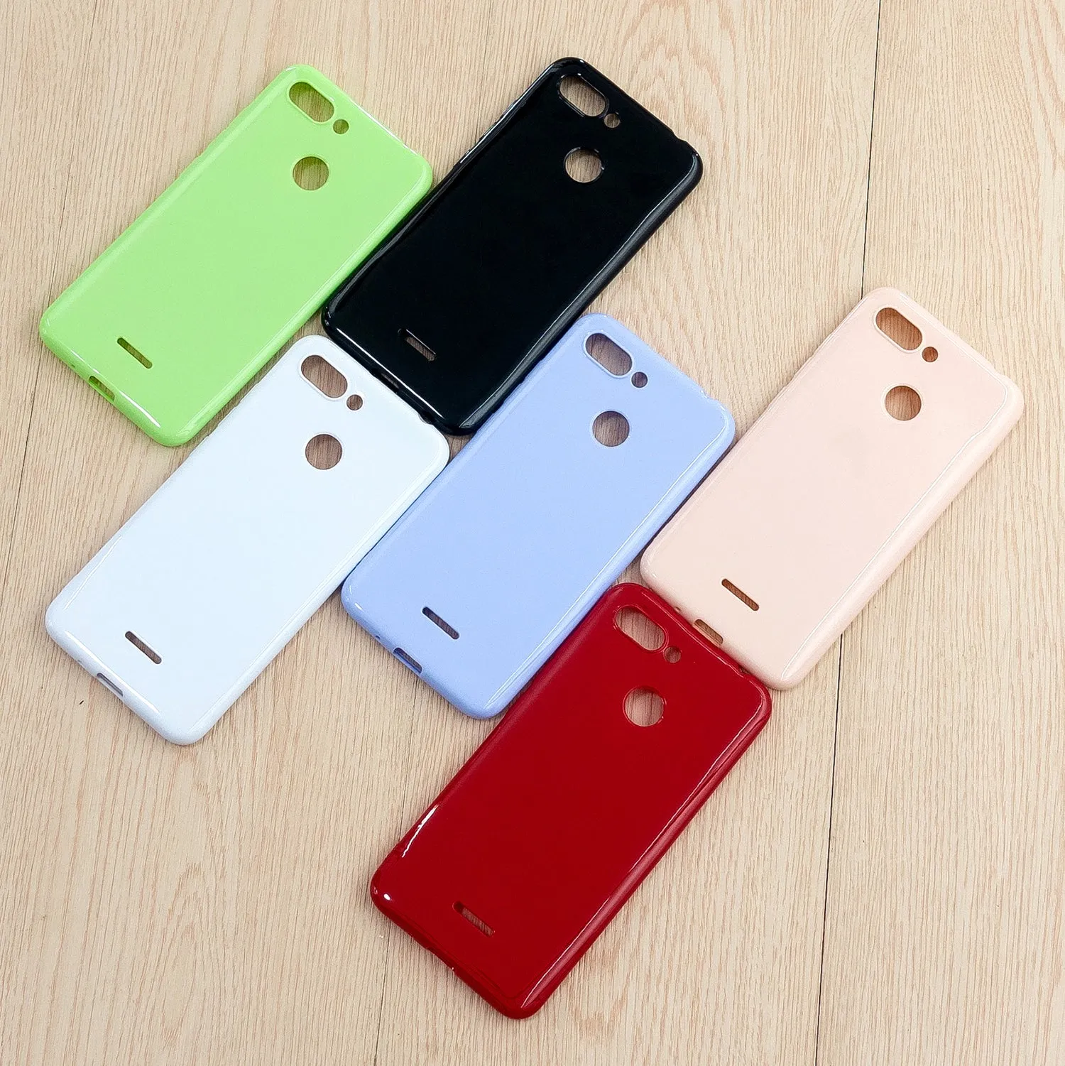 For VIVO X27 / VIVO X27 Pro Cellphone Cover Anti-scratch Dust-proof Soft TPU Phone Protective Case  Milk white