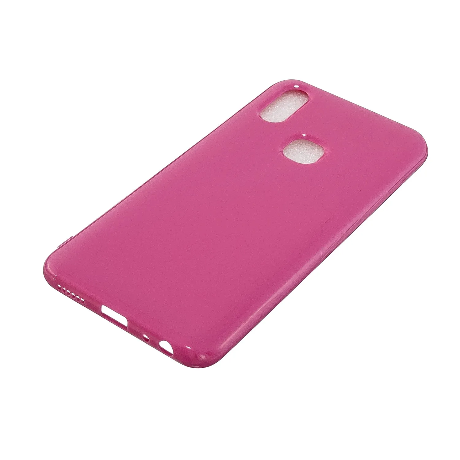 for VIVO Y17/Y3 / Y91/Y95/Y93 Thicken 2.0mm TPU Back Cover Cellphone Case Shell rose Red