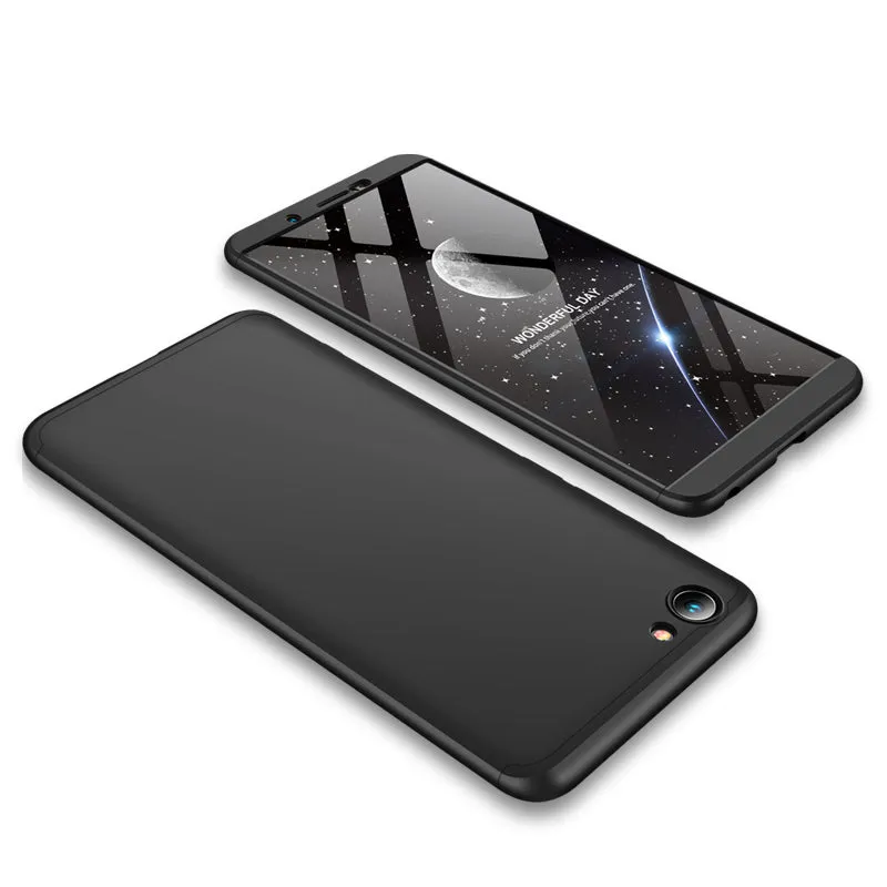 For VIVO Y71 Slim 3 in 1 Hybrid Hard Case Full Body 360 Degree Protection Back Cover blue