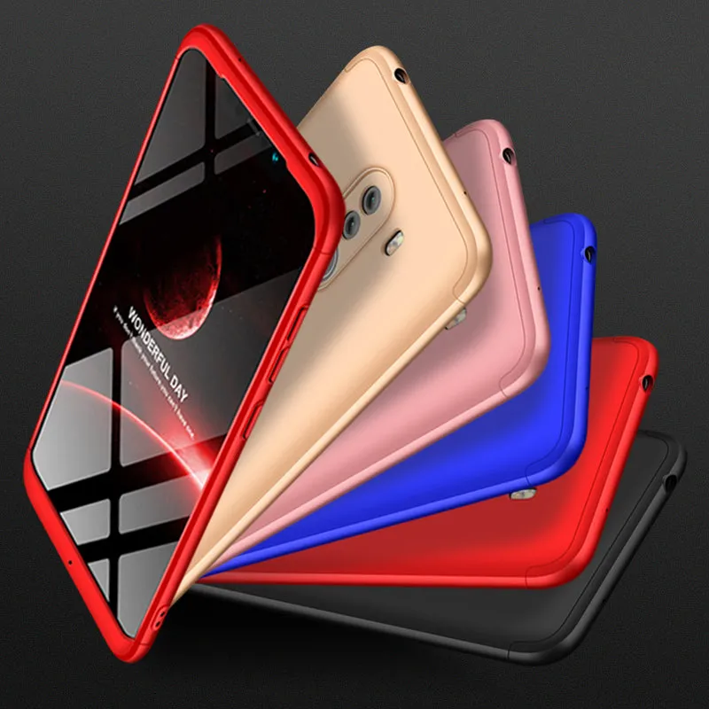 For XIAOMI Pocophone F1 Ultra Slim PC Back Cover Non-slip Shockproof 360 Degree Full Protective Case black
