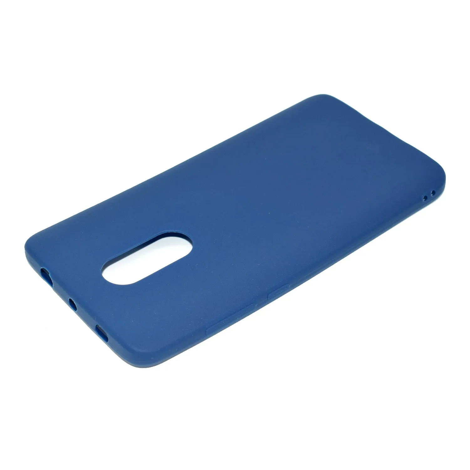 for XIAOMI Redmi NOTE 4X/NOTE 4 Lovely Candy Color Matte TPU Anti-scratch Non-slip Protective Cover Back Case Navy