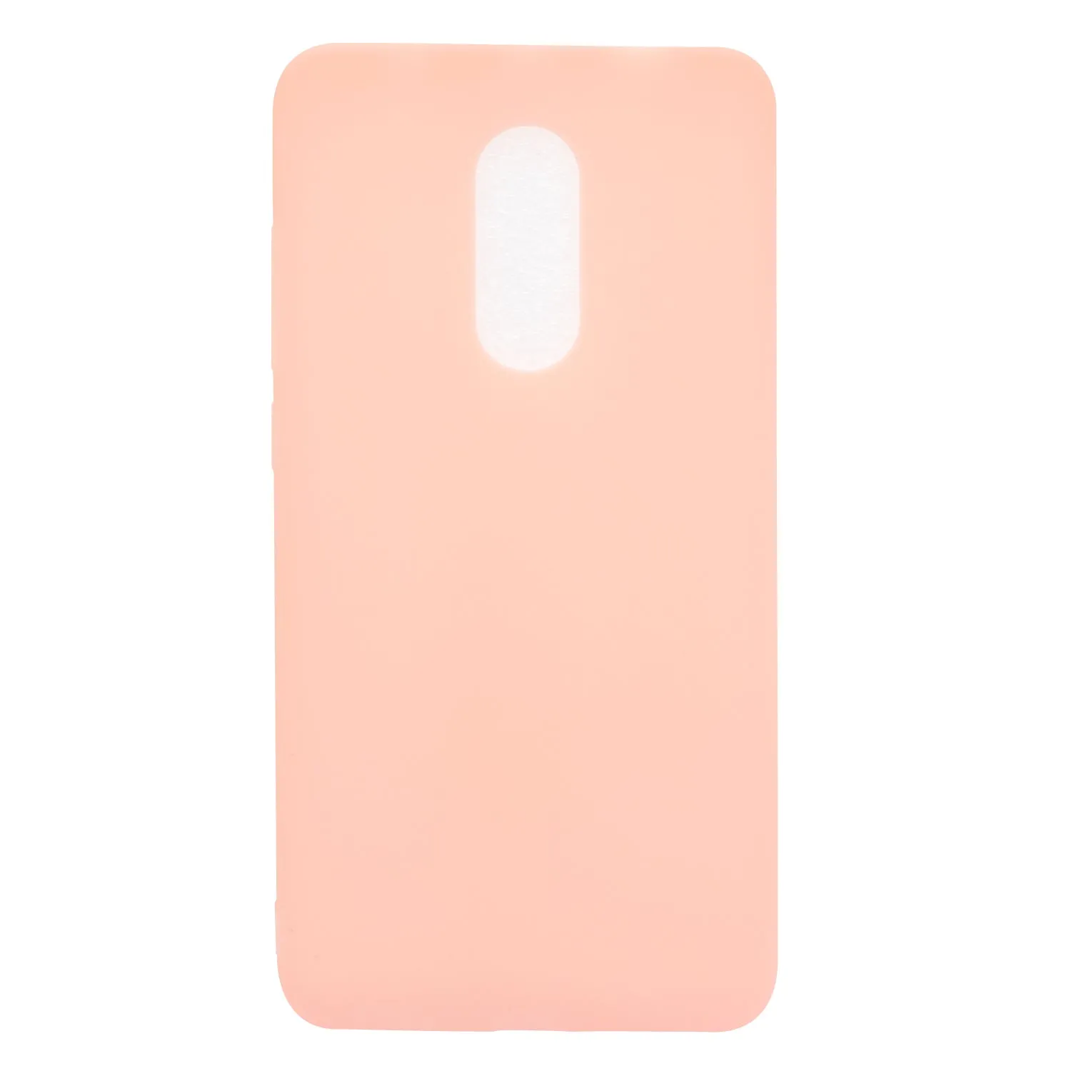 for XIAOMI Redmi NOTE 4X/NOTE 4 Lovely Candy Color Matte TPU Anti-scratch Non-slip Protective Cover Back Case red
