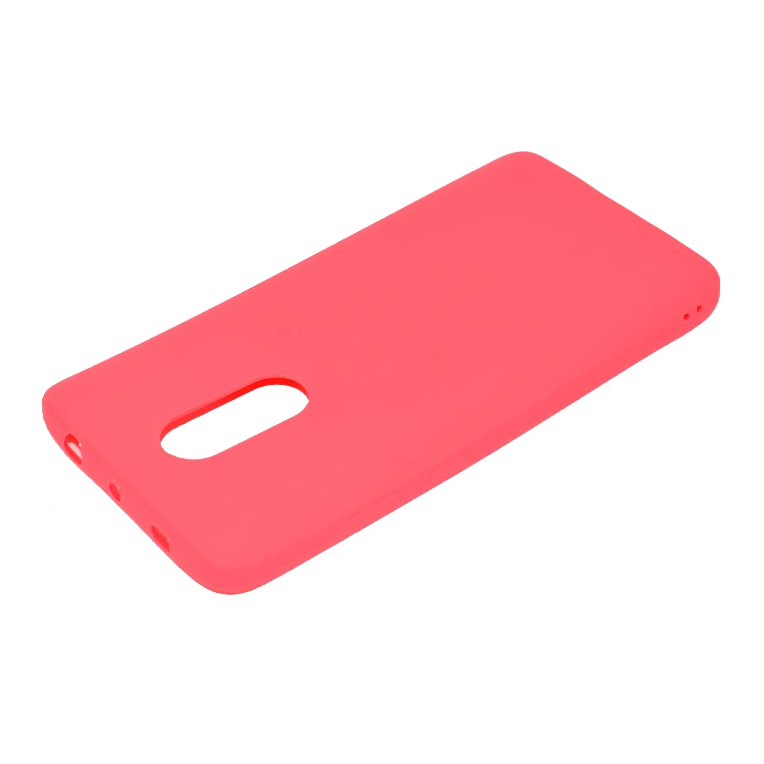 for XIAOMI Redmi NOTE 4X/NOTE 4 Lovely Candy Color Matte TPU Anti-scratch Non-slip Protective Cover Back Case red