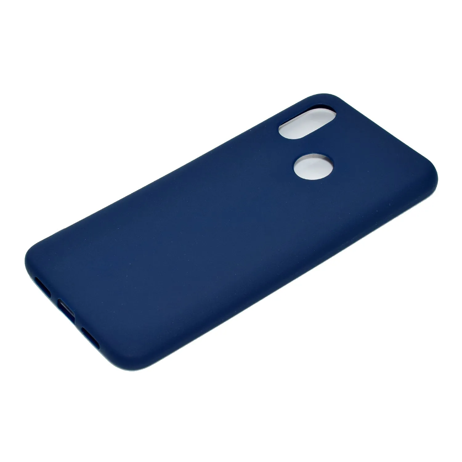 for XIAOMI Redmi S2 Lovely Candy Color Matte TPU Anti-scratch Non-slip Protective Cover Back Case Navy