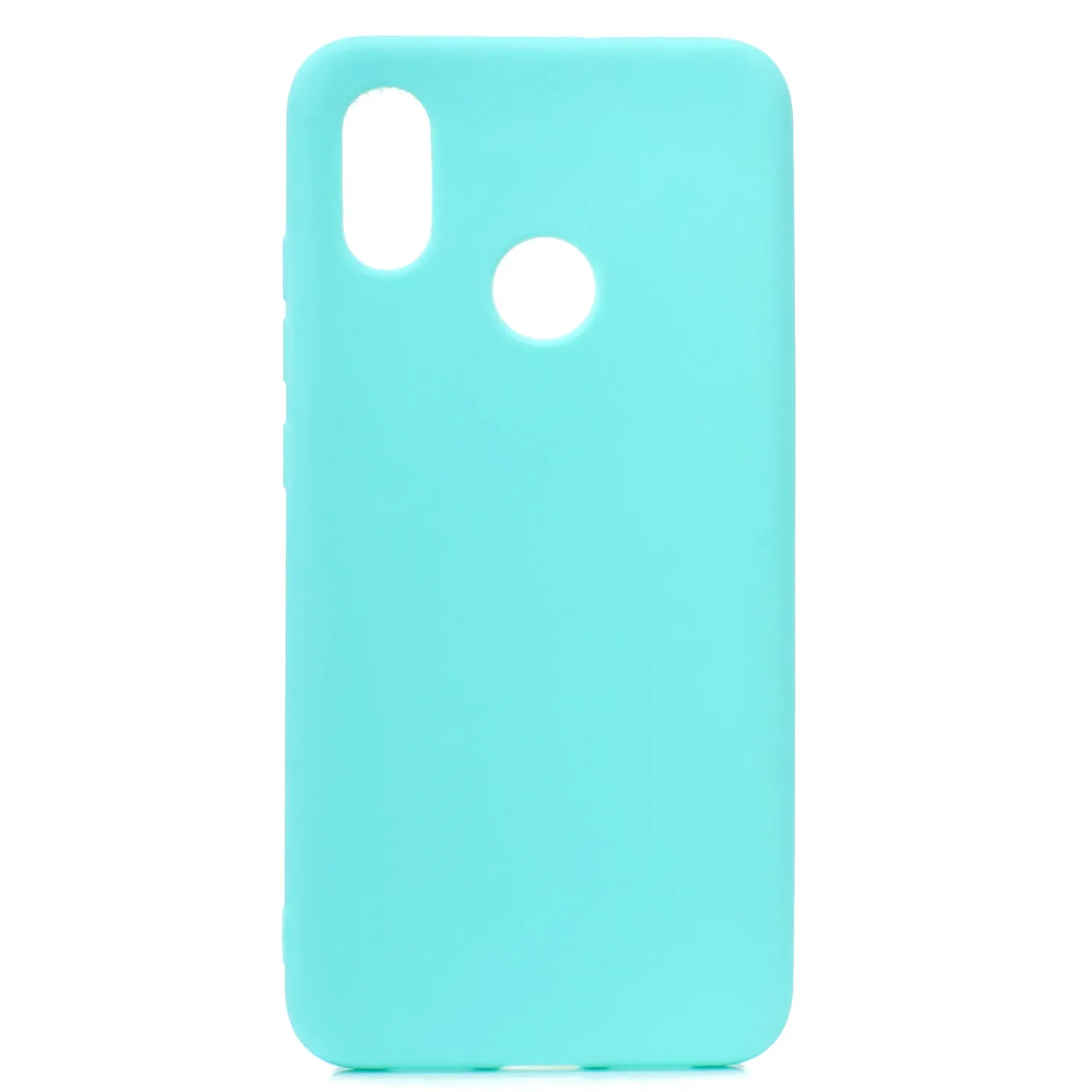 for XIAOMI Redmi S2 Lovely Candy Color Matte TPU Anti-scratch Non-slip Protective Cover Back Case white