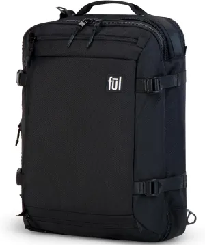 FUL Ridge Collection 18 Inch Laptop Backpack, Cruiser Padded Computer Bag for Commute or Travel, Navy, One Size