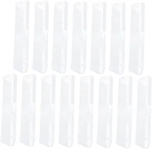 Gadpiparty 15Pcs Transparent Pen Display Cases present Box for Pens for Birthdays Ceremonies Trade Shows and Business