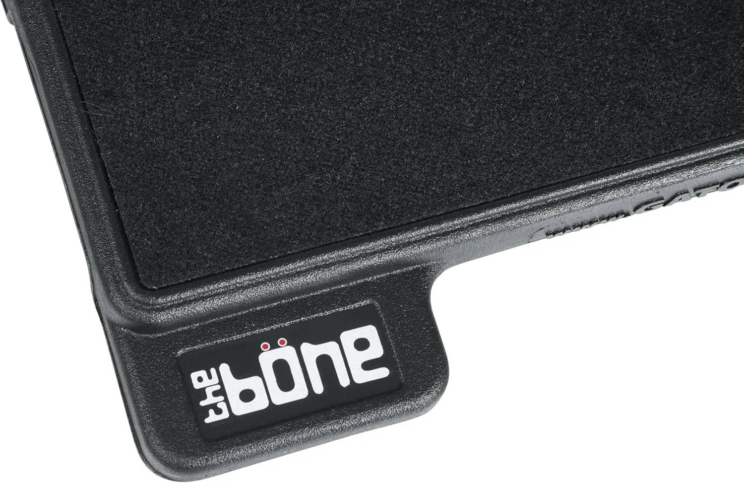 Gator Cases Bone Molded Polyethylene Guitar Pedal Board with Lightweight Carry Bag; USA Made, 23.75" x 10.25" x 2" (G-BONE)