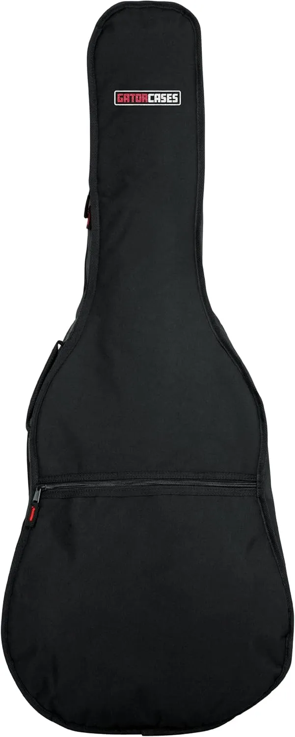 Gator Cases Foam Padded Acoustic Guitar Gig Bag, Fits Dreadnought Style Acoustic Guitars up to 41.9" in Length (GBE-DREAD)