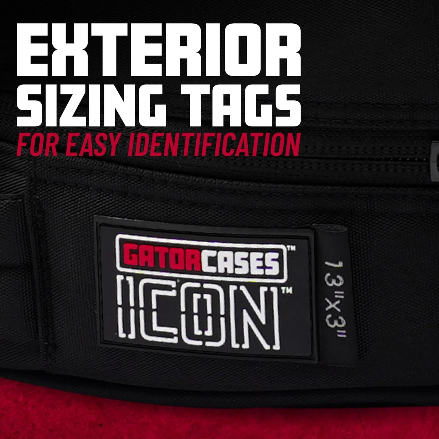 Gator Cases Icon Series Premium Snare Drum Bag; 10" x 5" (GP-ICON-1005SD)