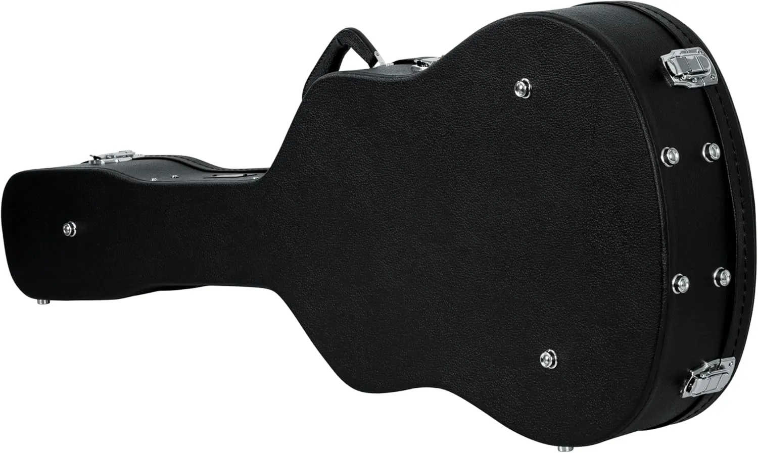 Gator Cases Traditonal Series Hard-Shell Wood Case for 6 or 12-String Dreadnought Style Acoustic Guitars, (GWE-DREAD 12)