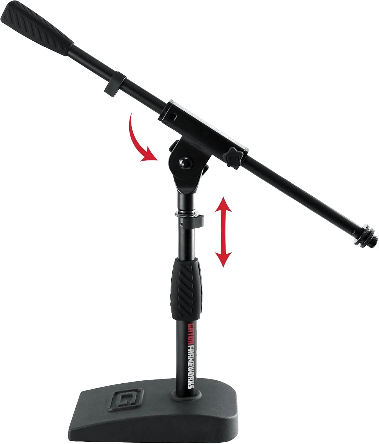 Gator Frameworks GFW-MIC-0821 Compact Base Bass Drum and Amp Mic Stand