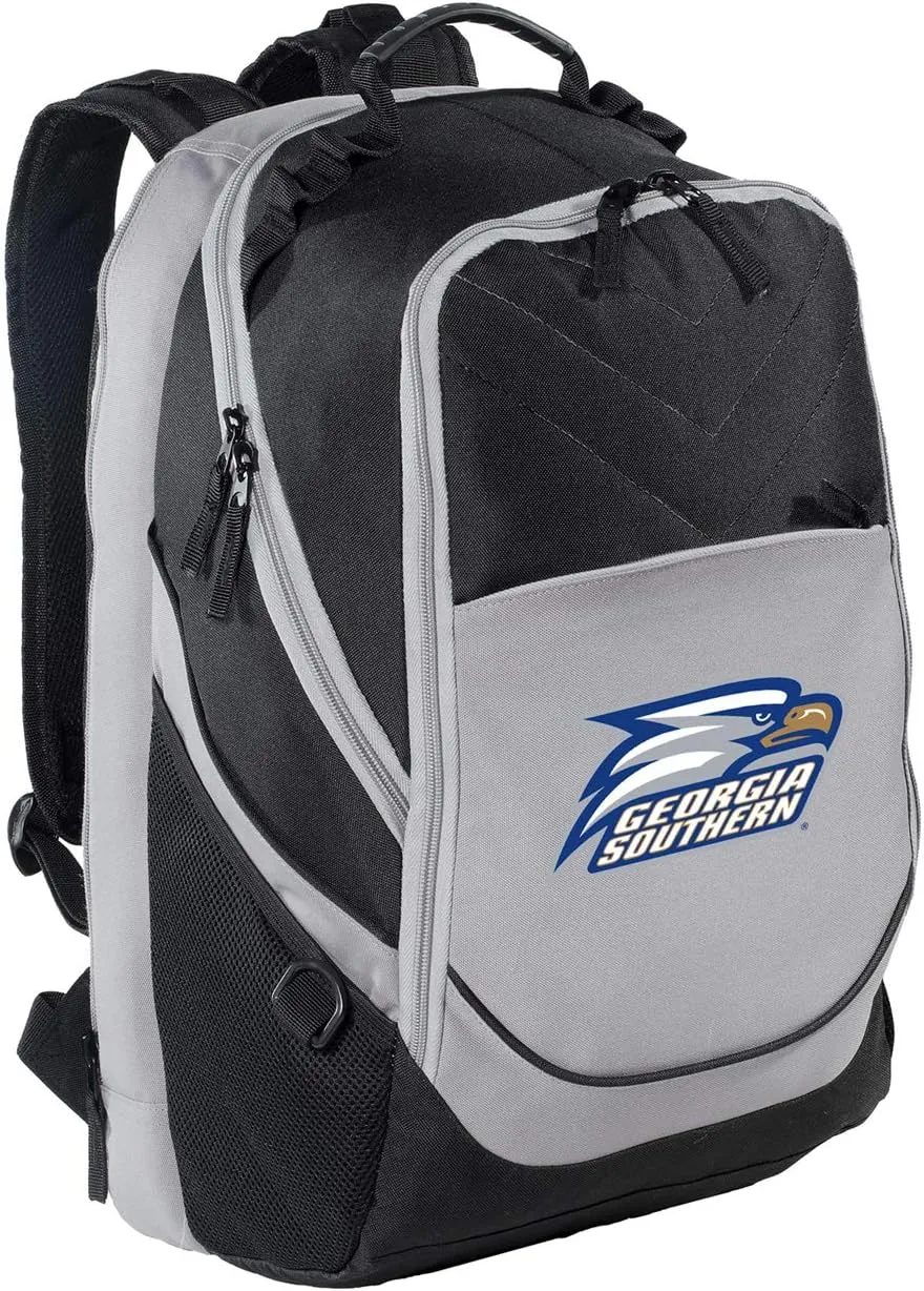 Georgia Southern Backpack GS Eagles Logo Laptop Computer Bag Gift Idea