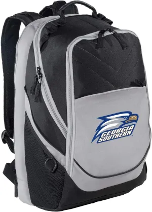 Georgia Southern Backpack GS Eagles Logo Laptop Computer Bag Gift Idea