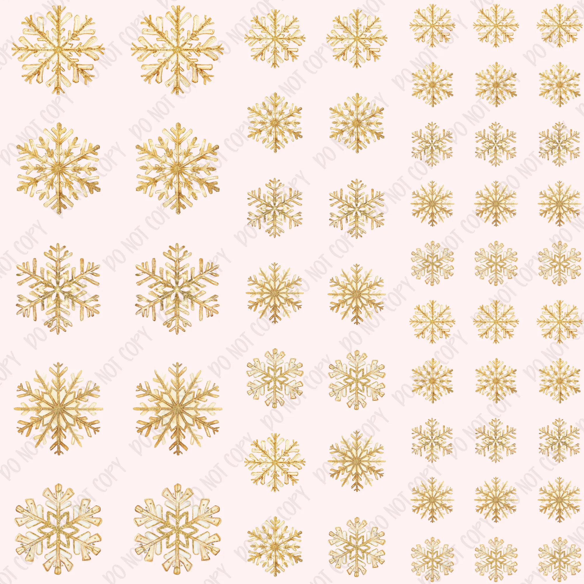 Gold Stars Element Sheet UV DTF