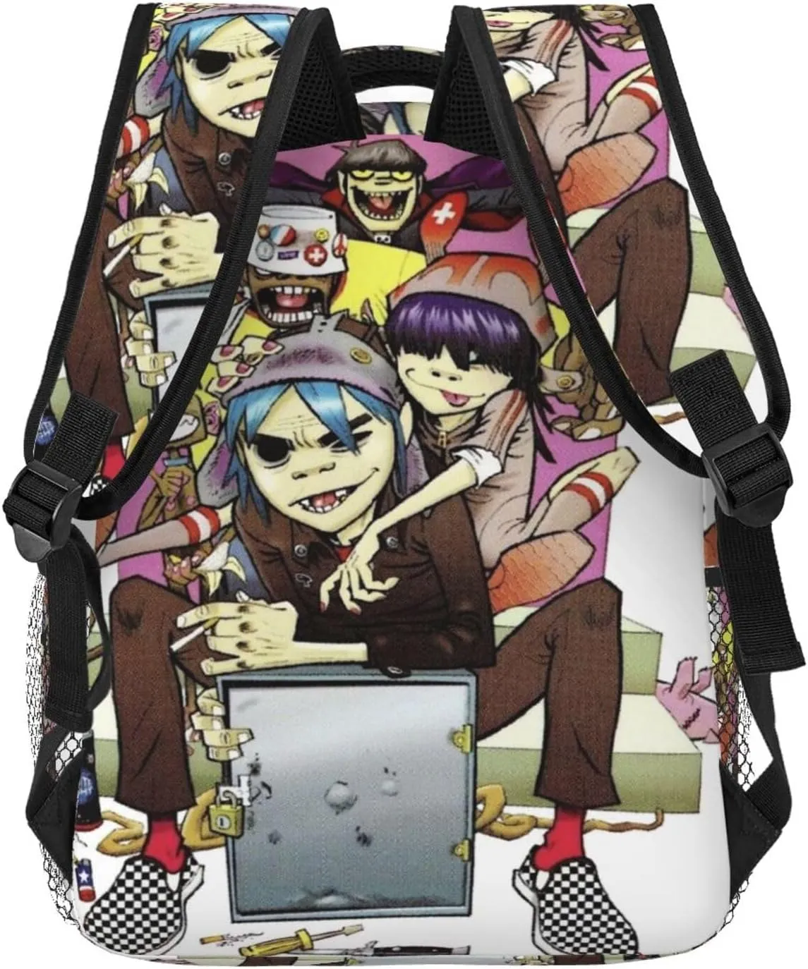 Gori-llaz Backpack Adults Bag Casual Backpack Hiking Daypack