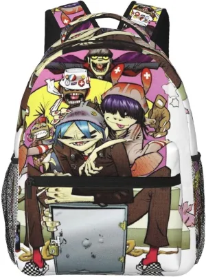 Gori-llaz Backpack Adults Bag Casual Backpack Hiking Daypack