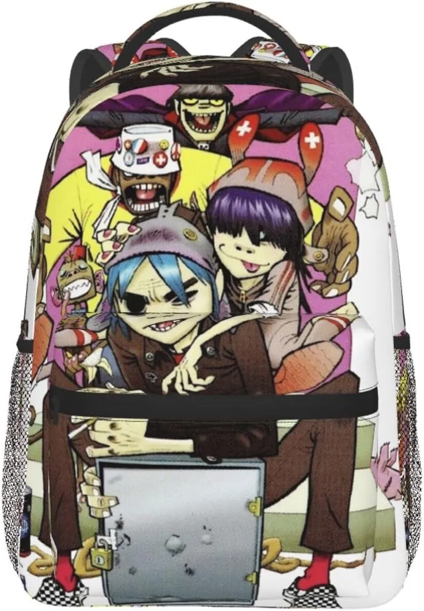 Gori-llaz Backpack Adults Bag Casual Backpack Hiking Daypack