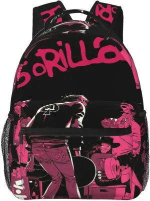 Gori-llaz Backpack Adults Bag Casual Backpack Hiking Daypack