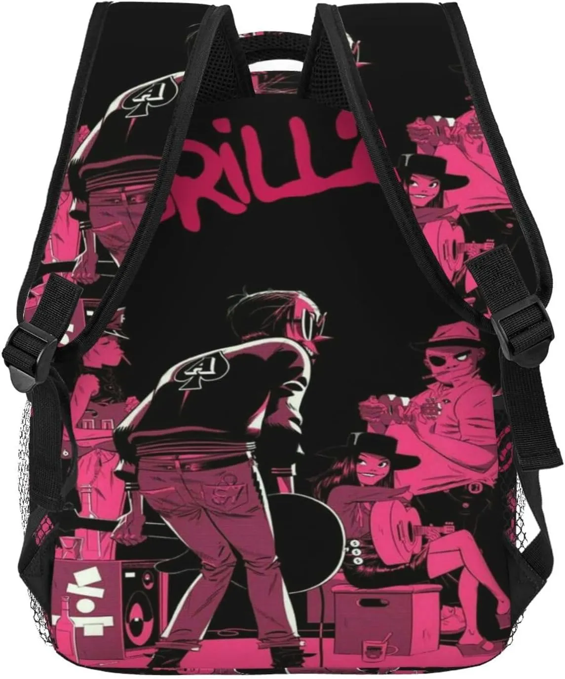 Gori-llaz Backpack Adults Bag Casual Backpack Hiking Daypack