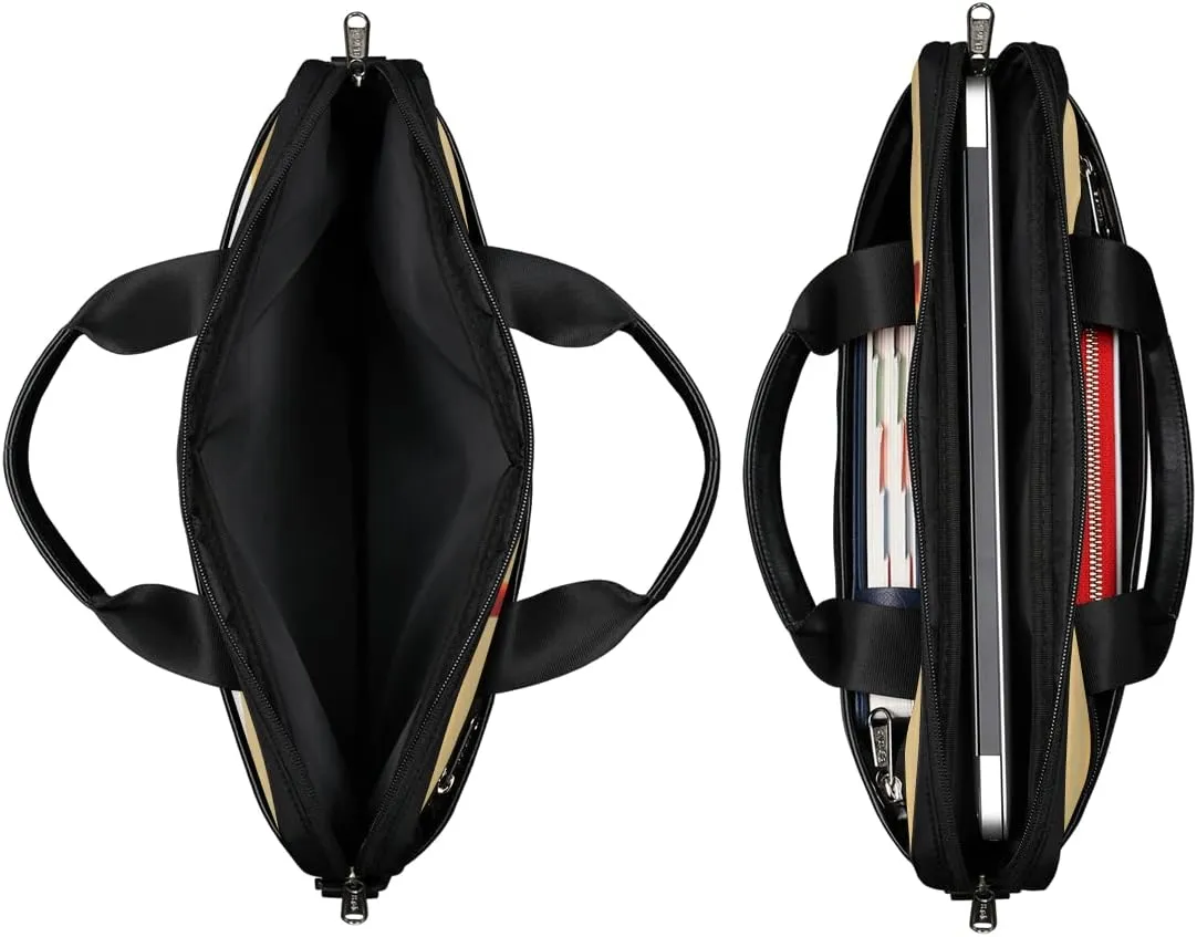 Grape Wine Bottle Laptop Shoulder Messenger Bag Waterproof Laptop Briefcase Handle Padded Strap