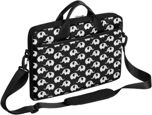 Grape Wine Bottle Laptop Shoulder Messenger Bag Waterproof Laptop Briefcase Handle Padded Strap