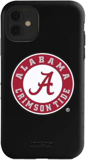 Guard Dog Case Compatible with iPhone 11 - Military Grade - Rugged Two Piece Protection - Collegiate Licensed - Alabama Crimson Tide - Logo