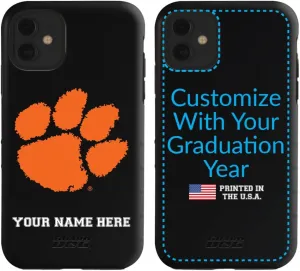 Guard Dog Case Compatible with iPhone 11 - Military Grade - Rugged Two Piece Protection - Collegiate Licensed - Clemson Tigers - Personalized