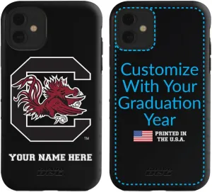 Guard Dog Case Compatible with iPhone 11 - Military Grade - Rugged Two Piece Protection - Collegiate Licensed - South Carolina Gamecocks - Personalized