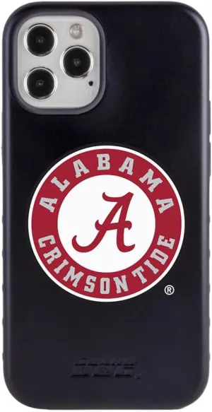 Guard Dog Case Compatible with iPhone 12/12 Pro - Military Grade - Rugged Two Piece Protection - Collegiate Licensed - Alabama Crimson Tide - Logo