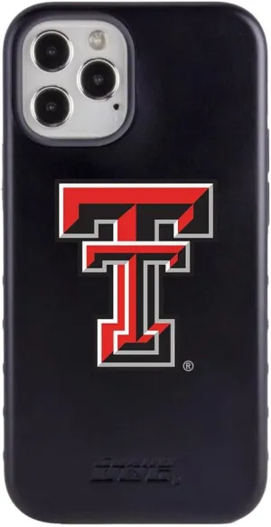 Guard Dog Case Compatible with iPhone 12/12 Pro - Military Grade - Rugged Two Piece Protection - Collegiate Licensed - Texas Tech Red Raiders - Logo