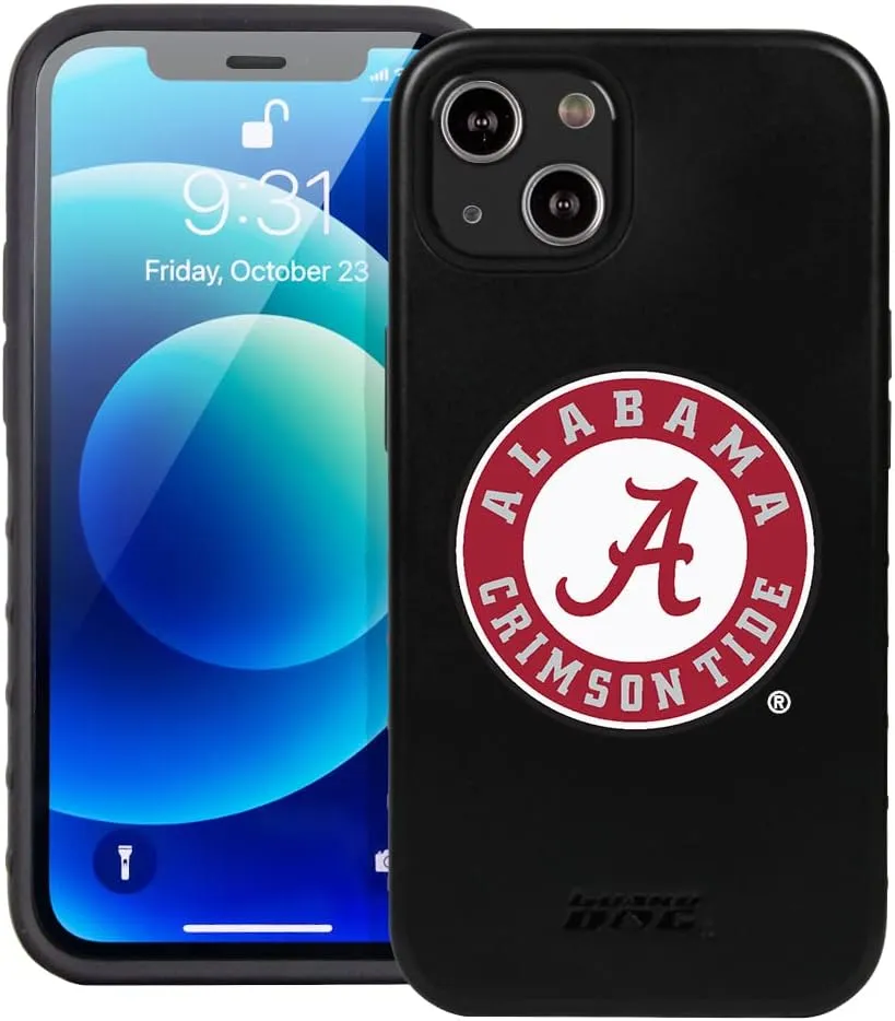 Guard Dog Case Compatible with iPhone 13 - Military Grade - Rugged Two Piece Protection - Collegiate Licensed - Alabama Crimson Tide - Logo