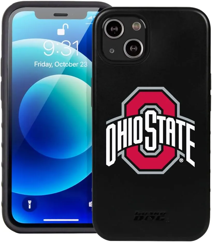 Guard Dog Case Compatible with iPhone 13 - Military Grade - Rugged Two Piece Protection - Collegiate Licensed - Ohio State Buckeyes - Logo