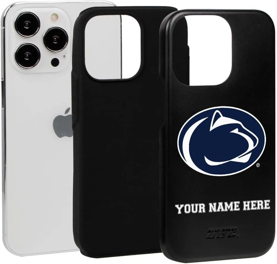 Guard Dog Case Compatible with iPhone 13 Pro - Military Grade - Rugged Two Piece Protection - Collegiate Licensed - Penn State Nittany Lions - Personalized