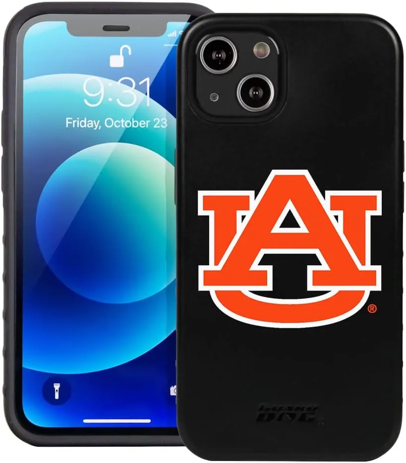 Guard Dog Case Compatible with iPhone 14 - Military Grade - Rugged Two Piece Protection - Collegiate Licensed - Auburn Tigers - Logo