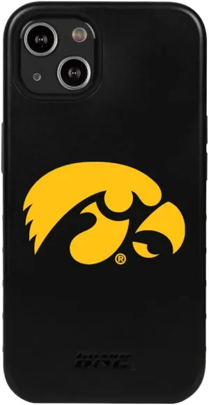 Guard Dog Case Compatible with iPhone 14 - Military Grade - Rugged Two Piece Protection - Collegiate Licensed - Iowa Hawkeyes - Logo