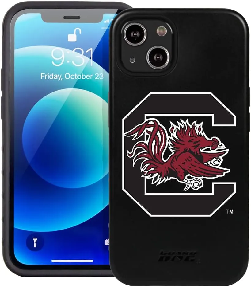 Guard Dog Case Compatible with iPhone 14 - Military Grade - Rugged Two Piece Protection - Collegiate Licensed - South Carolina Gamecocks - Logo