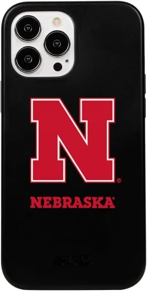Guard Dog Case Compatible with iPhone 14 Pro Max - Military Grade - Rugged Two Piece Protection - Collegiate Licensed - Nebraska Cornhuskers - Logo
