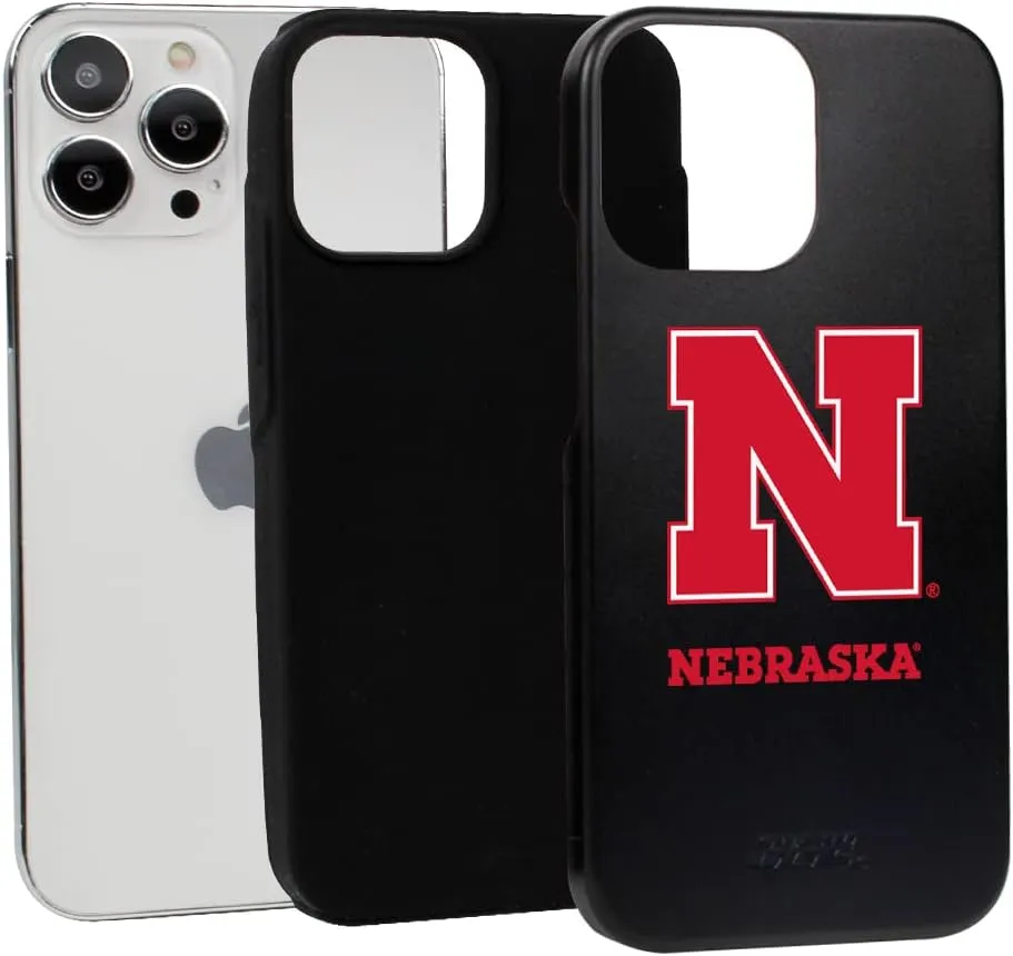 Guard Dog Case Compatible with iPhone 14 Pro Max - Military Grade - Rugged Two Piece Protection - Collegiate Licensed - Nebraska Cornhuskers - Logo