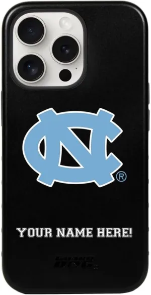 Guard Dog Case Compatible with iPhone 14 Pro Max - Military Grade - Rugged Two Piece Protection - Collegiate Licensed - North Carolina Tar Heels - Personalized