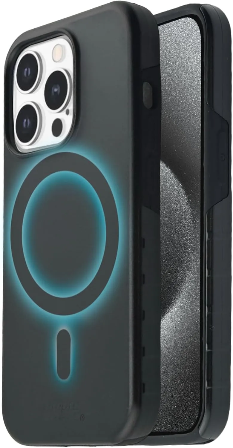 Guard Dog Case Compatible with iPhone 15 Pro Max - Compatible with MagSafe - Military Grade - Rugged Two Piece Protection - Collegiate Licensed - Georgia Bulldogs - Logo