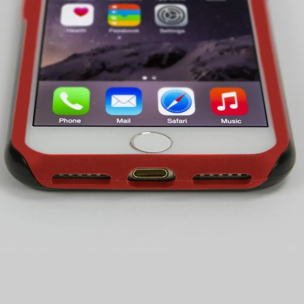 Guard Dog Case Compatible with iPhone 7/8/SE - Military Grade - Rugged Two Piece Protection - Collegiate Licensed - Arkansas Razorbacks - Personalized