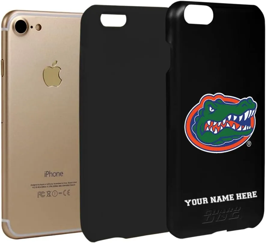 Guard Dog Case Compatible with iPhone 7/8/SE - Military Grade - Rugged Two Piece Protection - Collegiate Licensed - Florida Gators - Personalized