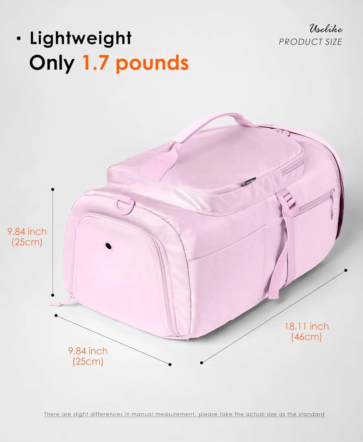 Gym Bag for Women Workout Gym Backpack with Shoe Compartment Sports Duffel Bag Multiple Pockets 30L (Cherry Blossom)