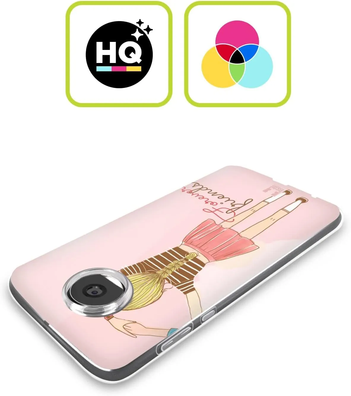 Head Case Designs Infinity Stripes My BFF Cases Soft Gel Case Compatible with Motorola Edge 40 Neo 5G