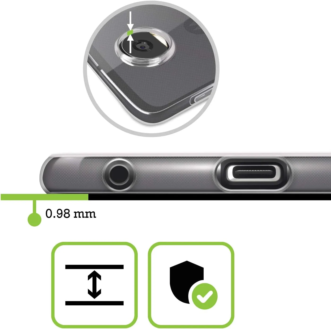 Head Case Designs Infinity Stripes My BFF Cases Soft Gel Case Compatible with Motorola Edge 40 Neo 5G