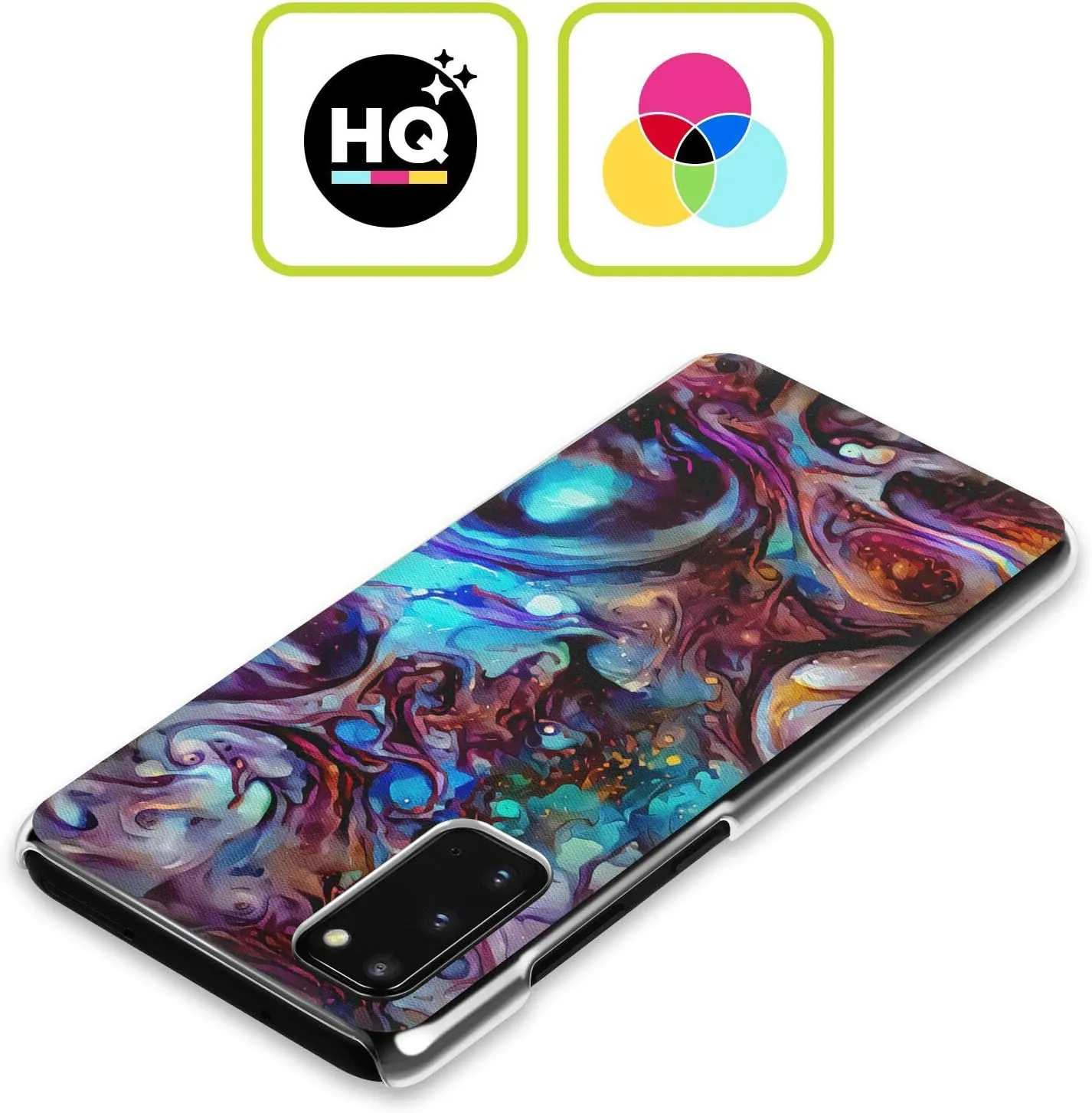 Head Case Designs Officially Licensed Cosmo18 Indigo Jupiter Fantasy Hard Back Case Compatible with Samsung Galaxy A34 5G