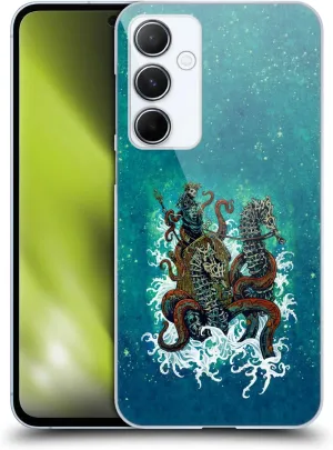 Head Case Designs Officially Licensed David Lozeau Neptune Nautical Skeleton Grunge Hard Back Case Compatible with Samsung Galaxy A55 5G