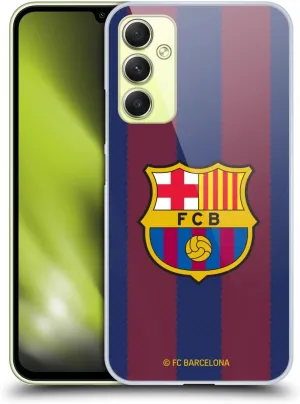 Head Case Designs Officially Licensed FC Barcelona Home 2023/24 Crest Kit Hard Back Case Compatible with Samsung Galaxy A34 5G